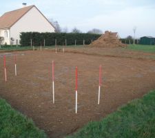 Premiers coups de pelle