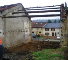 Terrassement en cours