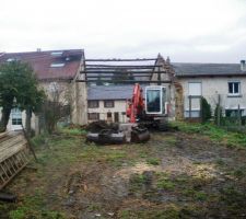 Terrassement en cours