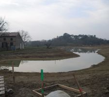 Le bassin paysager face a notre terrain
