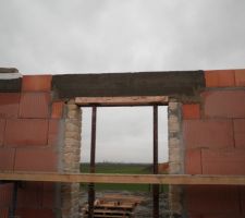 Décoffrage des linteaux