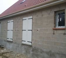 L'arrière de la maison