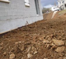 Vue arrière de la maison