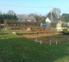 Decapage de 30 cm pour le vide sanitaire