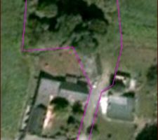 Vue satellite de notre terrain...C'est bOOOOOO!!