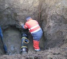 Un trou de 3m et 2000 Euros de parti aux Chiot...........