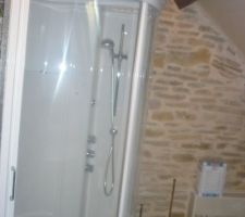 Cabine douche hydromassante hammam