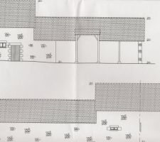 Plan de la maison avant travaux.