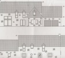 Plan de la maison a la fin des travaux.