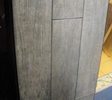 Carrelage de la terrasse