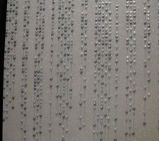 Le bas de la faïence : sera au dessus de notre baignoire