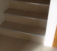 Départ de l'escalier