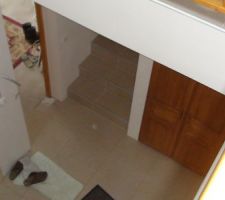 Vue de l'entrée depuis la mezzanine