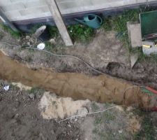 Tranchée fourreaux elctrique ptt