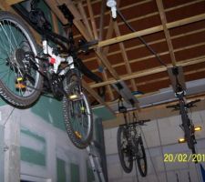 Suspension des vélos
