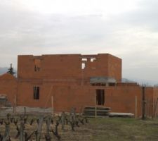 Façade nord depuis les vignes