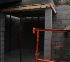 El&eacute;vation des murs du RDC
Int&eacute;rieur