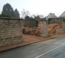 Au revoir mon beau mur, mais bient&ocirc;t, ma maison...