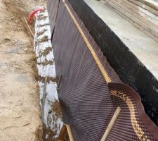 Mise en place du delta MS et du drain périphérique