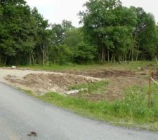 Mise en place de l'acc&egrave;s et dessouchage