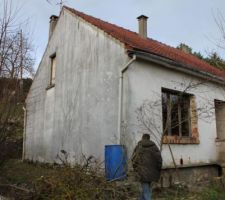 Pignon Sud/Est dont je veux ouvrir le rdc sur ces 2/3