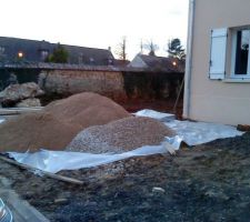 Premier arrivage pour bétonner