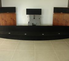Partie basse du Home cinéma