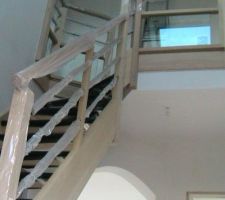 Notre bel escalier !!!