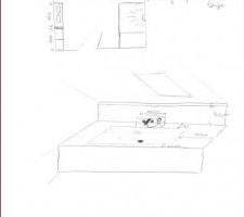 Salle de bain - sch&eacute;ma