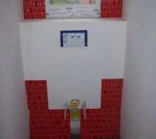 La faïence des WC