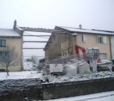 La neige a fait son retour !!!!