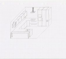 Id&eacute;e de cuisine...
L'un de nos deux choix pr&eacute;f&eacute;r&eacute;s...
Visite chez le cuisiniste ce week-end pour avoir son avis !