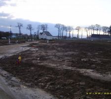 On vient d'acheter le terrain