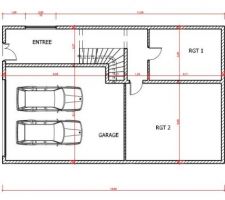 Entrée/garage