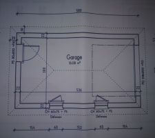 Plan du garage
