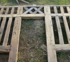 Emplacement de notre future porte d'entrée, j'adore cette photo! lol