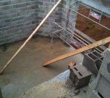 Vue depuis notre future mezzanine