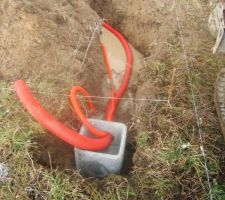 Arriv&eacute;e dans la future cabane