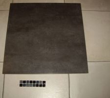 Voici le carrelage que nous avons choisi "Byblos" pour toute la maison