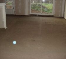 Première chappe pour le chauffage au sol