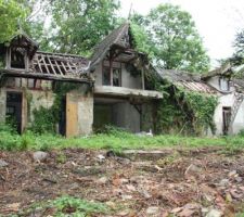 Vue de derri&egrave;re avant les travaux