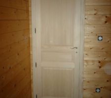 Mise en place Porte Chambre 1