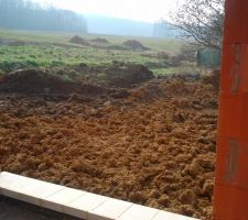 Remblaiement des terres