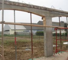 Terrasse vue de l'interieur.