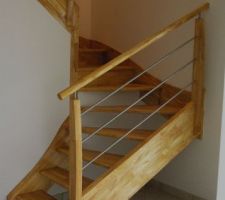 Escalier prévu