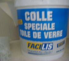 Peinture - Colle pour la toile de verre