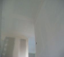 Peinture - Sous couche de la la cage d'escalier