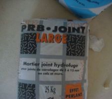 Carrelage - joint