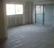 Carrelage une fois les joints pos&eacute;s