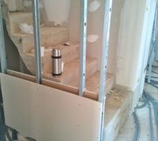 Cloison du garde-corps